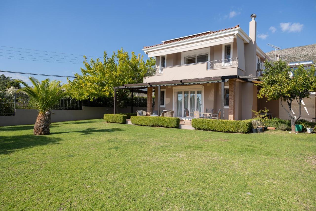 Nostalgia Seaview House Apartment Anavyssos Bagian luar foto