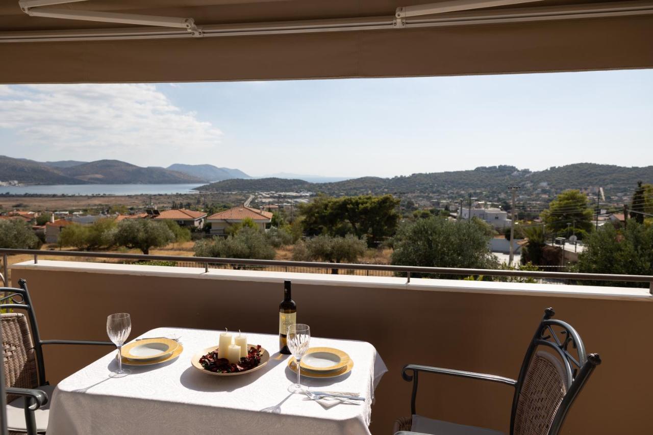 Nostalgia Seaview House Apartment Anavyssos Bagian luar foto